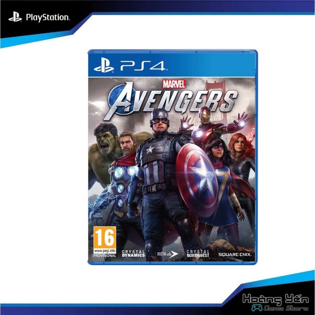 Đĩa Game Ps4 Marvel Avengers