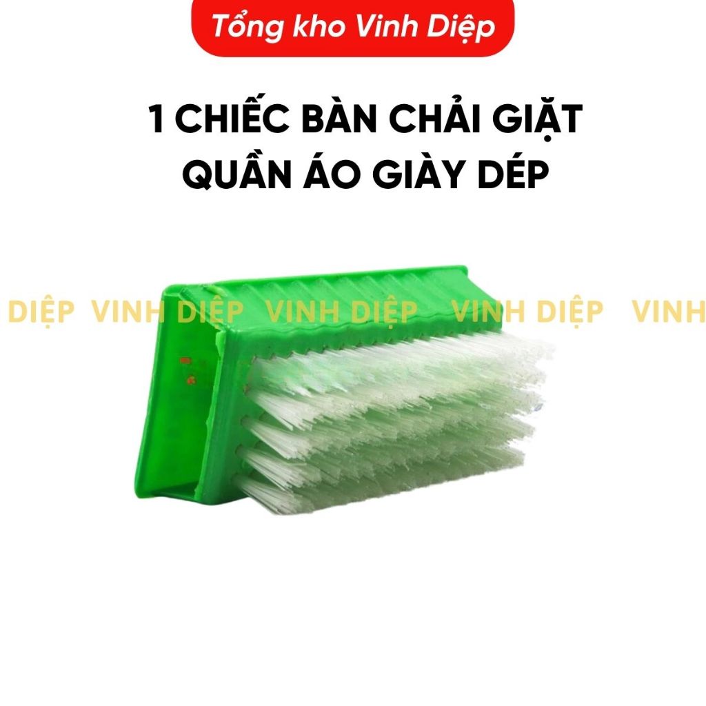 Bàn chải giặt quần áo giày dép, bàn chải chà cọ chân giá rẻ