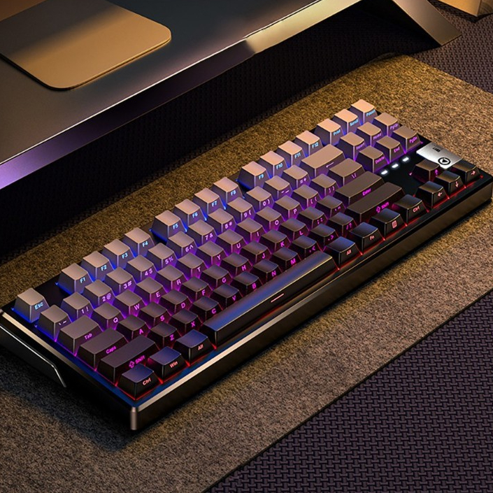 Bàn phím cơ không dây Y87 - 3 mode - Mạch xuôi 5 pin - App Marco - LED RGB - Full Foam | BigBuy360 - bigbuy360.vn