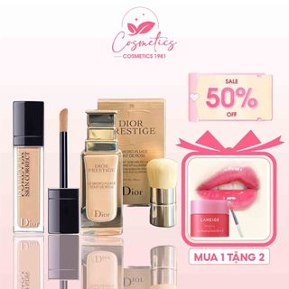   Fullsize 30ml  Kem Nền Dior Prestige le Micro Fluide Teint De Rose SPF25 Full Box 30ml 