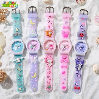Đồng Hồ Đeo Tay Kĩ Thuật Số Hình Kuromi, Melody, Kitty - Phụ Kiện Đồng Hồ Thời Trang Cho Bé Với Dây Đeo Silicon Mềm Mại