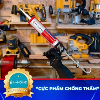 Keo silicone A500 MÀU TRONG MHome bền chắc, siêu bóng, siêu mịn, keo xây dựng, dán nhôm kính, khô nhanh, keo nhôm kính