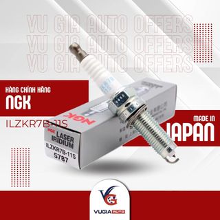Bugi NGK Laser Iridium Plug 5787 ILZKR7B-11S [HÀNG CHÍNH HÃNG] DÀNH CHO HONDA CRV, CIVIC…