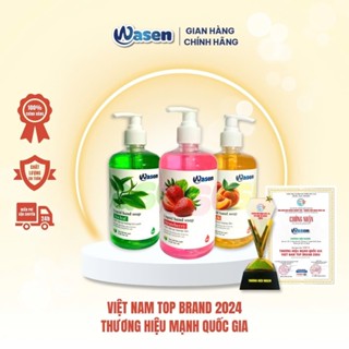    MIX MÙI   COMBO 3 CHAI NƯỚC RỬA TAY WASEN 500ML KHÁNG KHUẨN - RỬA SẠCH NHẸ NHÀNG SẠCH SẼ 