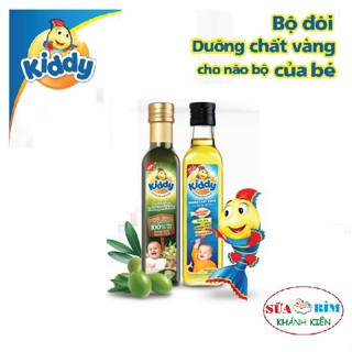 Dầu ăn dinh dưỡng trẻ Kiddy cá hồi/olive 250ml (Date mới)
