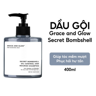 Dầu gội kiềm dầu Grace and Glow Secret Bombshell Anti Oil and Repair Solution Shampoo 400ml 