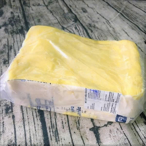 Bơ lạt Anchor khối 1kg tách lẻ, Bơ độn,g vậ,t Anchor chuyên dùng làm bánh,kẹo,...