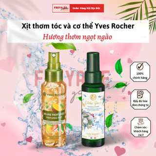   SALE 50% BILL ĐỨC  Xịt thơm cơ thể Body Mist Yves Rocher 100ml hương xoài tươi mát - nước hoa tóc 