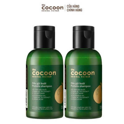 HÀNG TẶNG KHÔNG BÁN - Combo 2 trial size - Dầu gội bưởi Cocoon giúp giảm gãy rụng và làm mềm tóc 50ml