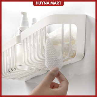 Giá đựng khăn giấy đa năng dán tường, giỏ rỗng để đồ nhỏ phòng tắm, nhà bếp treo tường NT45
