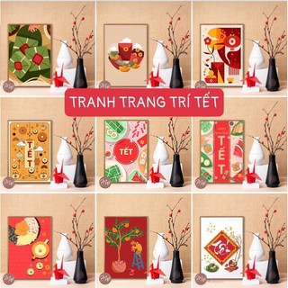 TRANH CANVAS CHỦ ĐỀ NĂM MỚI, TRANG TRÍ TẾT