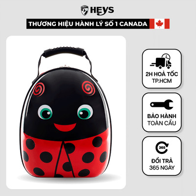 Balo Trẻ Em Heys Balo Super Tots Spinner Lady Bug S Red Nhỏ Gọn Dễ Thương
