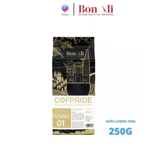 TÚI CÀ PHÊ NGUYÊN CHẤT COFPRIDE TỰ HÀO 1 ( 100% ROBUSTA ) - CÀ PHÊ XAY 250G - YOOSOO MALL