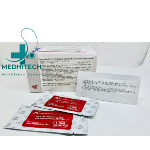 Test Hiv Hộp 50 Dạng Que INTEC [ CHUẨN GMP GIẤY PHÉP ĐẦY ĐỦ]