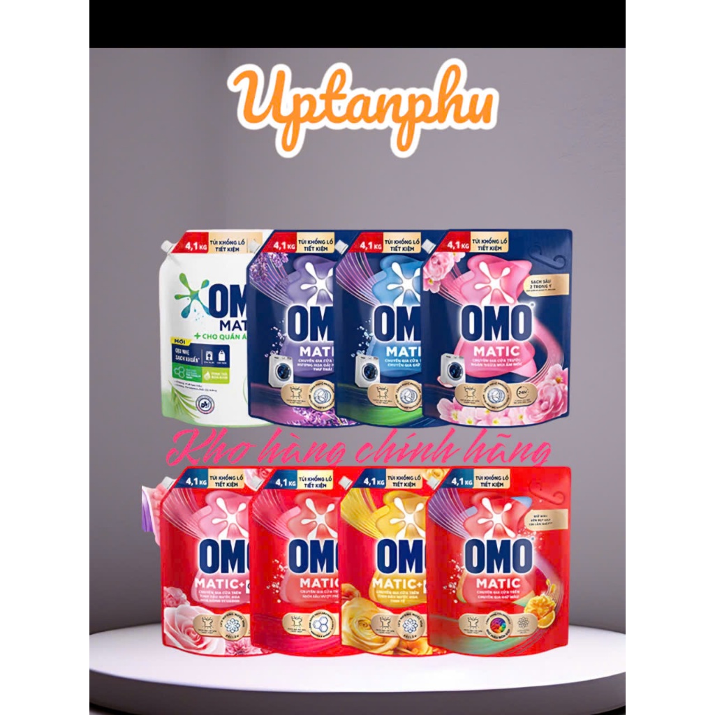 Nước giặt OMO Matic túi 4.1kg