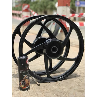 SƠN SAMURAI MÀU ĐEN BÓNG 109 - SƠN MÀU ĐEN CHO DÀN ÁO XE MÁY CAO CẤP