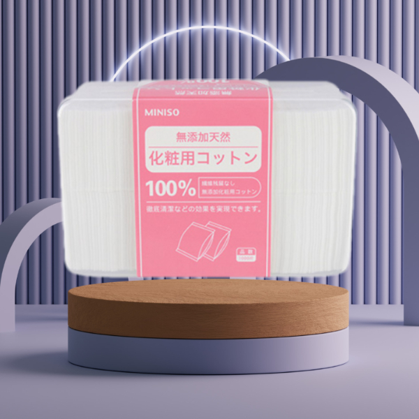 bông tẩy trang Miniso - 1000 miếng