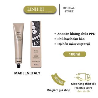 Kem nhuộm tóc cao cấp Davines Mask Hair Colour 100ML (Có bảng màu + trợ nhuộm)|Linh Bi Shop
