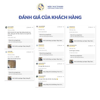 Khô Cá Bò Bóng Tròn A1 Mộc Ngư Food Hút Chân Không - Giữ Hương Vị Tươi Ngon (Theo miếng)