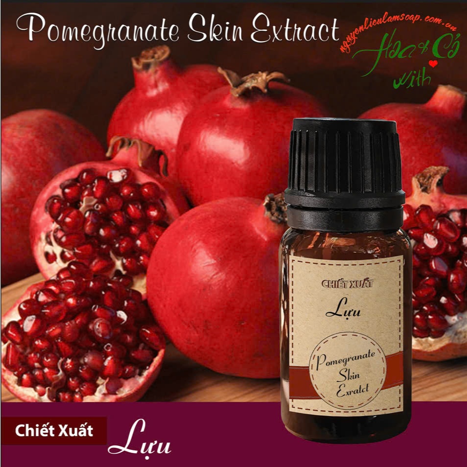 (HCM) CHIẾT XUẤT LỰU (Pomegranate Skin Extract)
