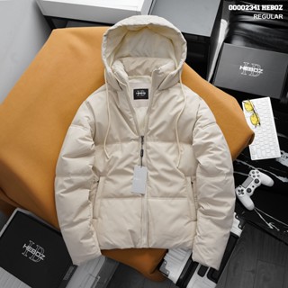 [FORM LỚN] Áo khoác phao béo nam có nón vải gió chần bông HEBOZ 2 màu - 00002341