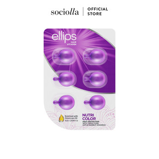  Serum Vitamin Dưỡng Tóc Nhuộm 6'S Ellips Hair Vitamin 6'S Nutri Color 