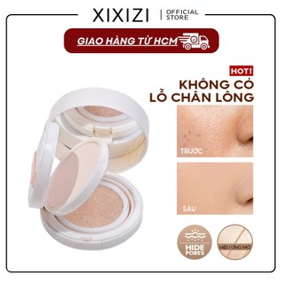  Phấn nền phủ toàn diện Kem nền 2 trong 1 Đệm kem BB mặt chống thấm nước Gege Bear Cushion Foundation có gương 