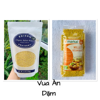 Hạt Kê Hữu Cơ Edison / Markal cho bé ăn dặm