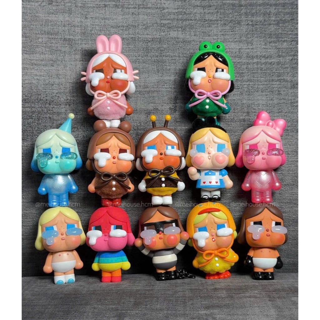 [CHÍNH HÃNG] Mô Hình CRYBABY Crying Again LET'S CRY TOGETHER Series Figures