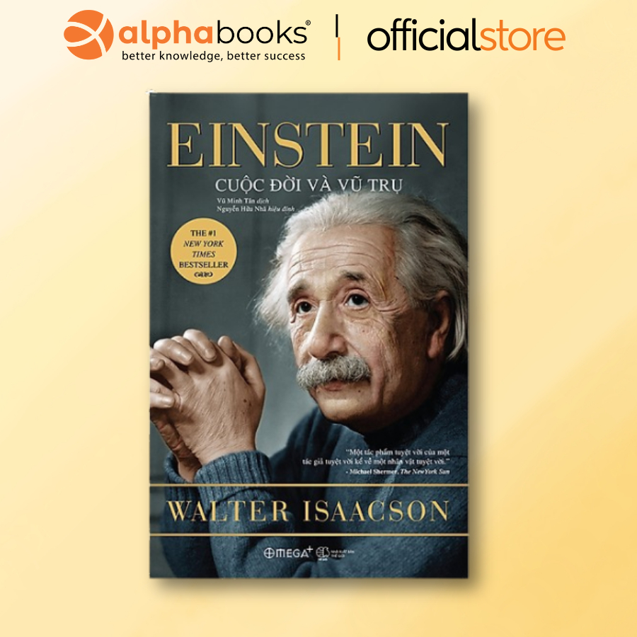 Sách - Einstein Cuộc Đời Và Vũ Trụ (Tái Bản Mới Nhất, Omega Plus)