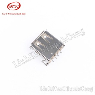 Bộ 20 Chiếc Cổng USB Cái 2.0 Type A 4 Chân Loại Dán SMD
