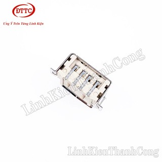 Bộ 20 Chiếc Cổng USB Cái 2.0 Type A 4 Chân Loại Dán SMD