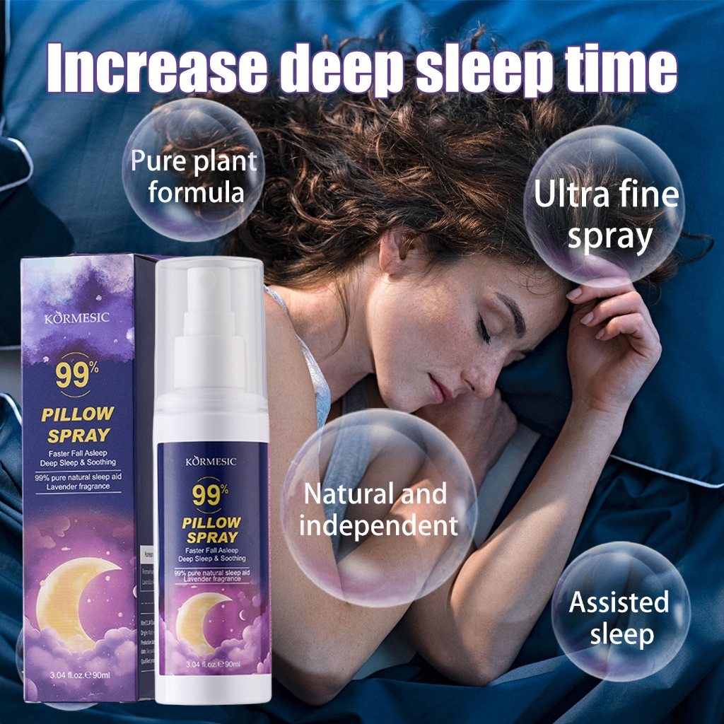 Chai Xịt uống hỗ trợ giấc ngủ giúp ngủ ngon Melatonin Deep Sleep Spray 90ML
