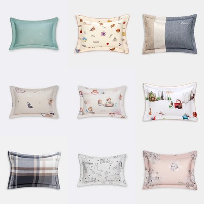 [EVERON] VỎ GỐI ĐẦU TRẺ EM 35*50 NHIỀU MÀU (Giá 1 Chiếc Vỏ Gối)