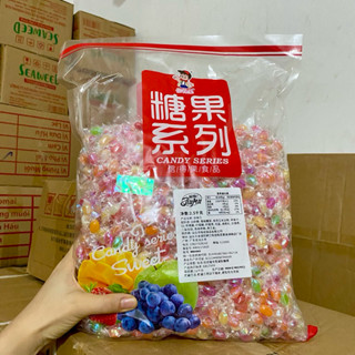Kẹo Mềm Kim Cương Nhân Trái Cây 8 Vị Nhật Bản Bịch 2,5kg Siêu Rẻ hàng nhập khẩu loại 1