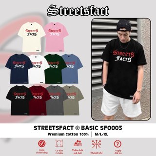 Áo thun Local Brand STREETSFACT BASICTEE form rộng Cotton 100% 250gsm co giãn 2 chiều _SFO003