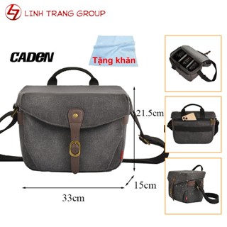 Túi đựng máy ảnh chống sốc tốt, chống thấm nước, tặng khăn lau lens - Oz312