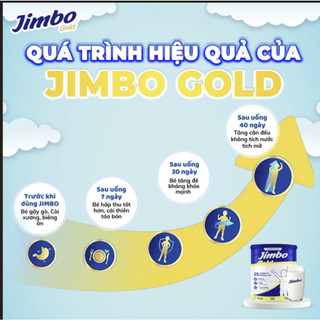 👍[CHÍNH HÃNG]👍 Sữa bột tăng cân JIMBO GOLD (tăng cân trẻ em 3-18 tuổi)