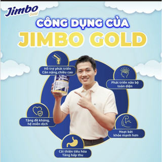 👍[CHÍNH HÃNG]👍 Sữa bột tăng cân JIMBO GOLD (tăng cân trẻ em 3-18 tuổi)