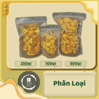 COMBO Mít Nguyên Sấy 3/5 túi [250gr] ăn vặt - Hàng xuất khẩu giòn ngọt tự nhiên Food