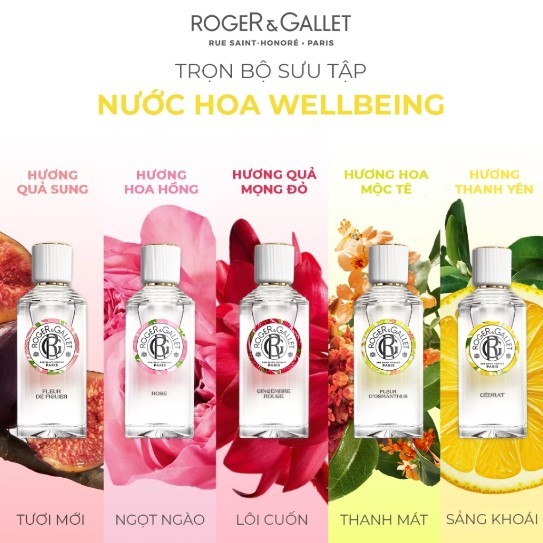 Nước Hoa Wellbeing Roger&Gallet