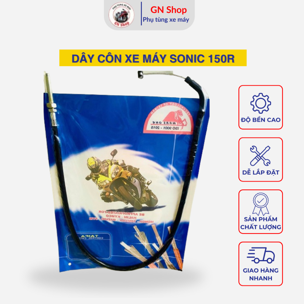 [HỎA TỐC] Dây côn xe Sonic, dây côn xe máy Sonic 150R của Mars One - GN Shop