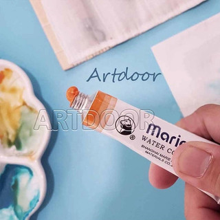 [ARTDOOR] Bộ màu Nước Tuýp MARIES 12ml (hộp giấy) -12 Màu - [xả kho]