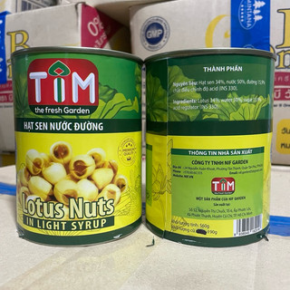 Hạt Sen Nước Đường NIF (TIM) lon 565g