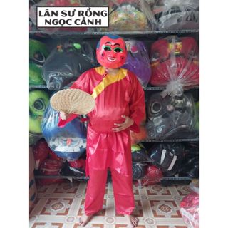 Quần áo ông địa múa lân Bộ đồ ông địa người lớn