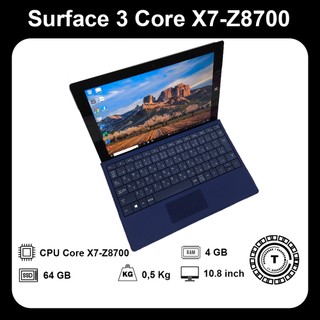   FLASH SALE  Máy tính bảng 2 trong 1 Surface 3 | Core X7-Z8700 | Ram 4GB | SSD 64GB | 10.8 inch full phụ kiện 