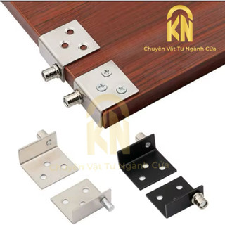 Bản lề góc nhấn xoay tủ gỗ 740