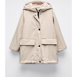  Áo phao Zara xuất dư xịn đét lót lông thỏ mềm mịn siêu đẹp cho bé trai bé gái dòng đại sz6-14 tuổi 