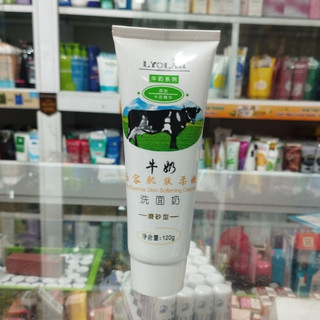 Sữa Rửa Mặt Bò Lyolan 120g ( sữa bò - dưa leo)