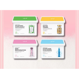 (ĐMN) [ HỘP 30 MIẾNG RÚT ] MẶT NẠ WONJIN EFFECT (xanh lá - xanh dương - hồng - vàng ) 350g